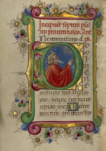 David in Prayer by Taddeo Crivelli